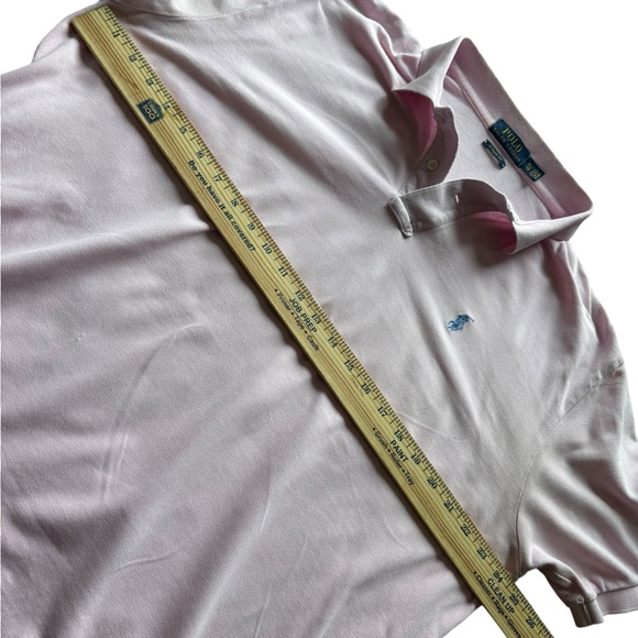 Polo Ralph Lauren men’s size extra large pink 100% cotton polo shirt. - Picture 3 of 5